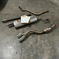 Scarico completo inox omologato Fiat 500