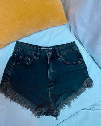 Shorts denim jeans neri Subdued