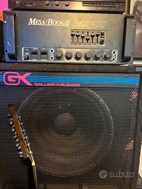 Mesa Boogie Bass 400 + 2 casse