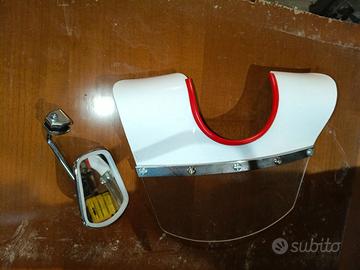 spoiler specchietto cromato laterale vespa