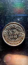 ½ Franco Svizzera 1969 B – Helvetia – Berna
