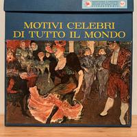 Motivi Celebri di tutto il mondo. cofanetto 10 LP 