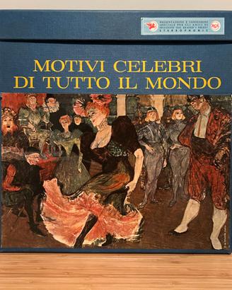 Motivi Celebri di tutto il mondo. cofanetto 10 LP 