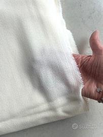 Tessuto in crêpe di lana