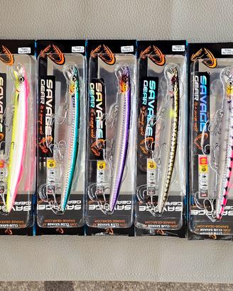 Lotto 7 Long Jerk Savage Gear - pesca spinning