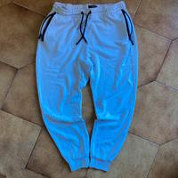 Pantalone tuta bianco uomo