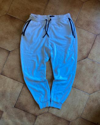 Pantalone tuta bianco uomo
