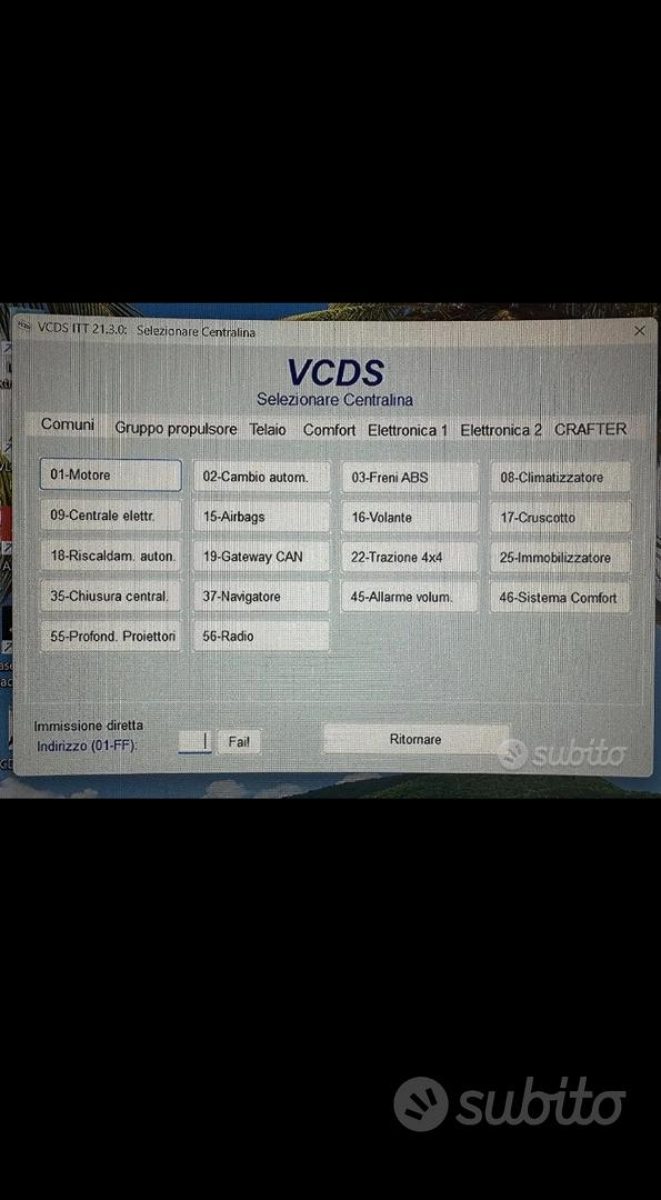 Cavo vag vcds italiano diagnosi auto - Accessori Auto In vendita a Roma