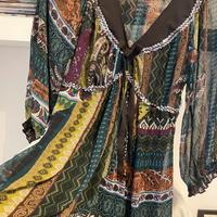 Camicia fantasia con paillettes