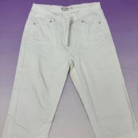 Pantalone pinocchietto bianco taglia 44