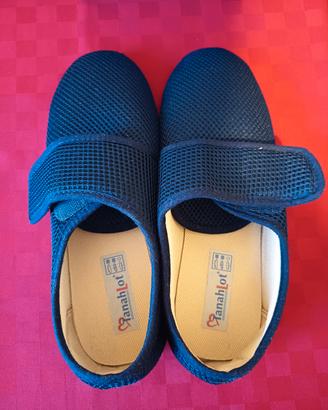 Pantofole Tanah Lot blu