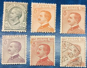 REGNO 1917 – 1920 Michetti Serie ordinaria