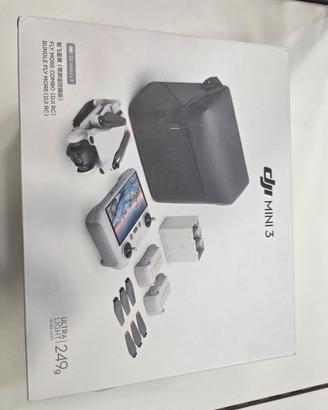 drone dji mini 3 rc fly more combo