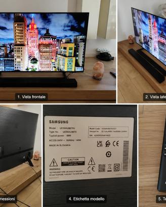 Samsung 50" 4K Crystal UHD Smart TV UE50AU9070 – P