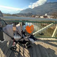 passeggino gemellare/fratellare/doppio