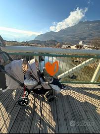 passeggino gemellare/fratellare/doppio