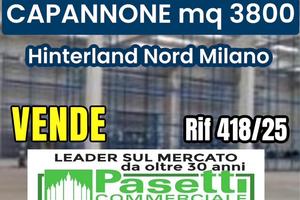 CAPANNONE di mq 3.800 a Cormano