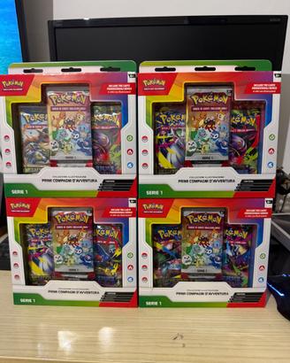 Pokémon - Set primi compagni d’avventura