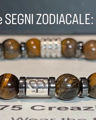 Bracciale artigianale SEGNI ZODIACALE TORO ♉️