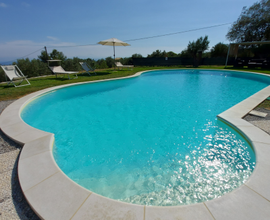 Villetta con piscina Capo Vaticano