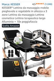 lettino da massaggio 
