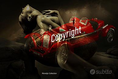 quadro moderno stampa su PLEXIGLASS  ALFA JOAN 80