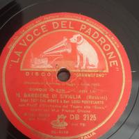 dischi 78 giri grammofono la voce del padrone