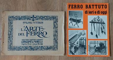 L'arte del ferro - ferro battuto - riviste vintage