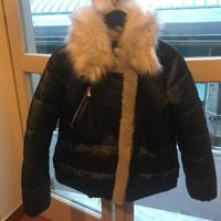 Giacca vintage elegante S inverno/autunno con pelo