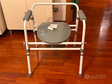 Sedia WC per disabili ed anziani