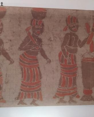 Arazzo Africano prima meta' del 900 pezzo unico