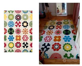 tappeto ikea colorato LUSY BLOM 200x130cm circa