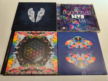 4 CD Album original Coldplay PERFETTI come nuovi