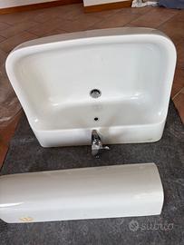 Lavabo con colonna Ideal Standard modello Conca