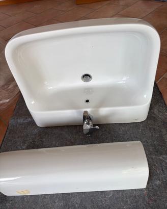Lavabo con colonna Ideal Standard modello Conca