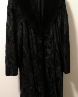 Cappotto in eco pelliccia taglie forti