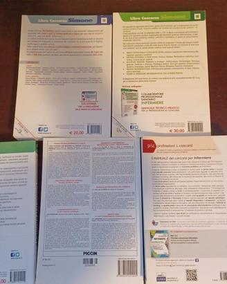 Lotto Libri per Concorso Infermiere e Geriatria -