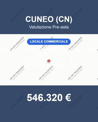 Immobile in asta di 1492 m² a Cuneo