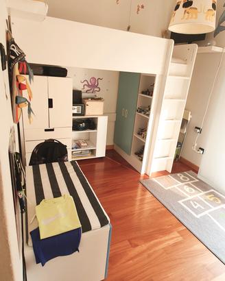 cameretta a soppalco ikea