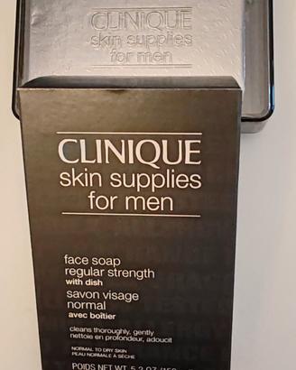 Clinique uomo sapone + cofanetto
