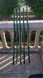 5 Pali a T per recinzione 150 cm - NUOVI