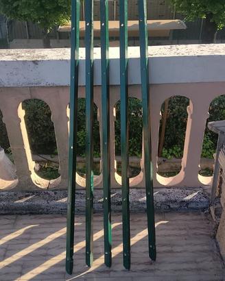 5 Pali a T per recinzione 150 cm - NUOVI