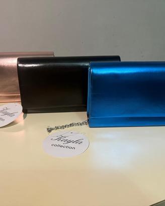 Pochette in pelle.
