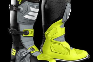 Stivali Cross SHOT RACE 2 Black grey neon yellow