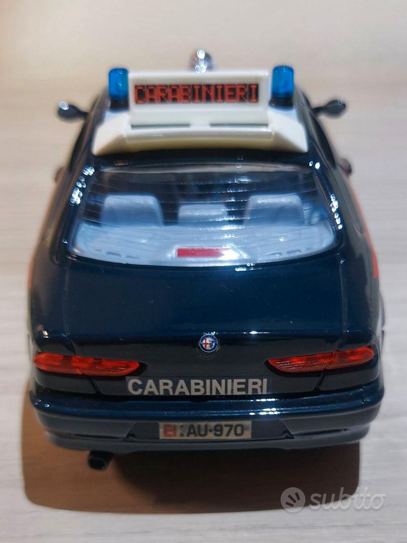 macchina auto Fiat 500 carabinieri modellino giocattolo per bambini