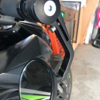 Specchietti manubrio moto Rizoma