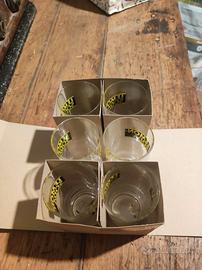 Bicchieri Lemonsoda Vintage 6 pz Nuovi con Scatola