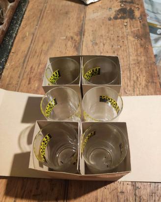 Bicchieri Lemonsoda Vintage 6 pz Nuovi con Scatola