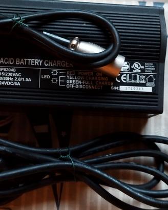 Alimentatore per bici da 24 volt 6 amp.