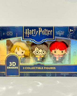Set 3 Gomme 3D Harry Potter